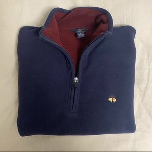 Brooks Brothers 346 Men’s Navy Quarter Zip